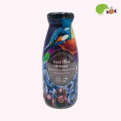 Good Chow All Natural Blueberry & Blackcurrant Blend Fruit Juice