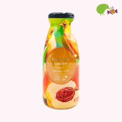 Good Chow All Natural Peach Blended Fruit Juice