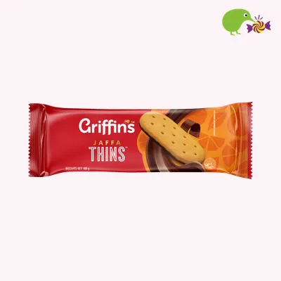Griffin's Jaffa Thins Biscuits
