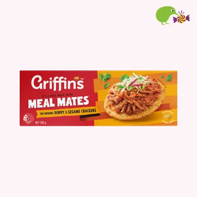 Griffin's Meal Mates The Original Poppy & Sesame Crackers