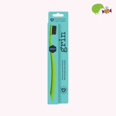 Grin Medium Lime Toothbrush