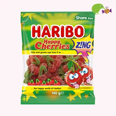 Haribo Happy Sour Cherries Confectionery
