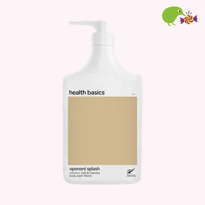 Health Basics Opononi Splash Coconut, Milk & Manuka Body Wash