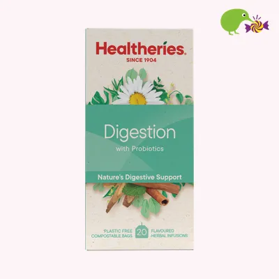 Healtheries Digestion With Probiotics Tea Bags