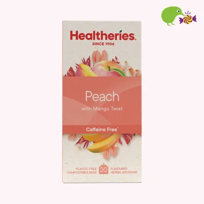 Healtheries Peach With Mango Twist Tea Bags