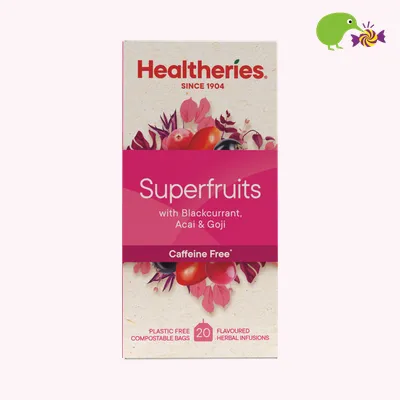 Healtheries Superfruits With Blackcurrant Acai & Goji Tea Bags