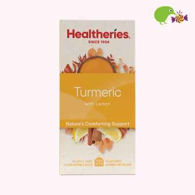 Healtheries Turmeric With Lemon Tea Bags