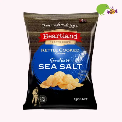 Heartland Kettle Cooked Southern Sea Salt Potato Chips