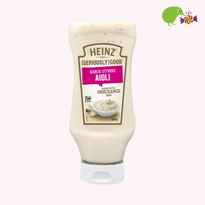 Heinz Seriously Good Garlic Lovers Aioli Mayonnaise
