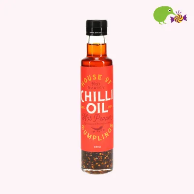 House of Dumplings Hot & Spicy Chilli Oil With Pepper