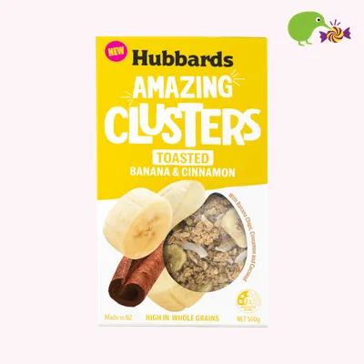 Hubbards Amazing Clusters Banana Cinnamon