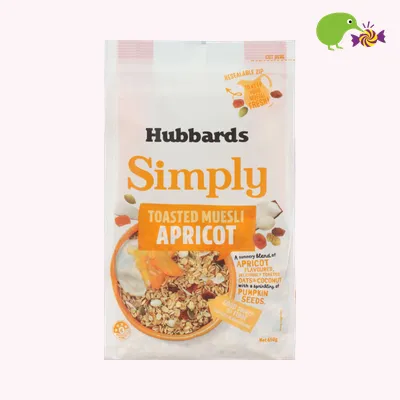 Hubbards Apricot Simply Toasted Muesli