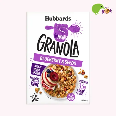 Hubbards BeMighty Blueberry & Seeds Granola