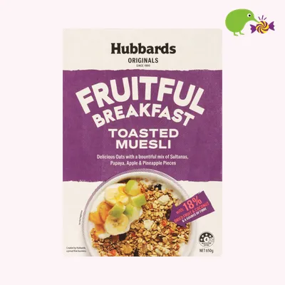 Hubbards Fruitful Breakfast Toasted Muesli