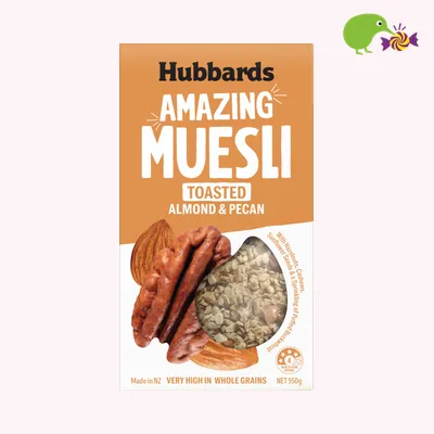 Hubbards Toasted Almond & Pecan Amazing Muesli