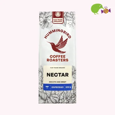 Hummingbird Nectar Organic Fair Trade Espresso Grind Coffee