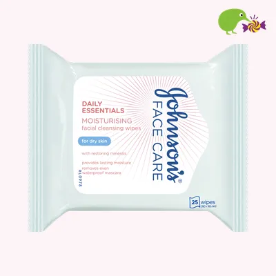 Johnson's Facial Cleansing Wipes For Dry Skin