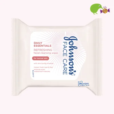 Johnson's Facial Cleansing Wipes For Normal Skin