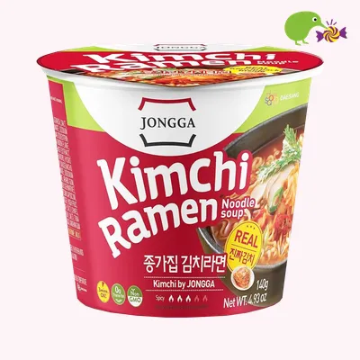 Jongga Kimchi Ramen Noodle Soup