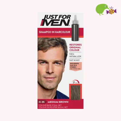 Just For Men Shampoo-In Medium Brown Hair Colour