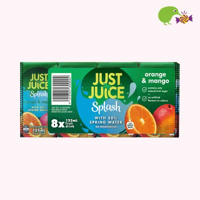 Just Juice Splash Orange & Mango Fruit Juice
