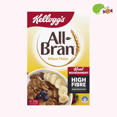 Kellogg's All-Bran Wheat Flakes Breakfast Cereal