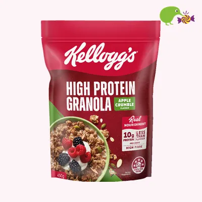 Kellogg's Apple Crumble Flavour High Protein Granola