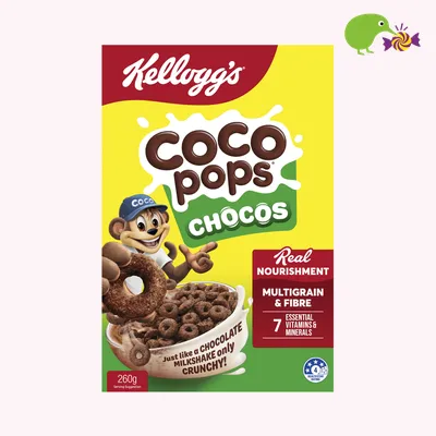 Kellogg's Coco Pops Chocos Breakfast Cereal