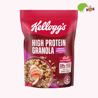 Kellogg's Forest Berries Flavour High Protein Granola