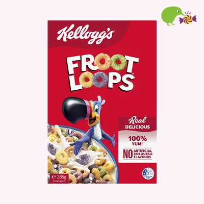 Kellogg's Froot Loops Breakfast Cereal