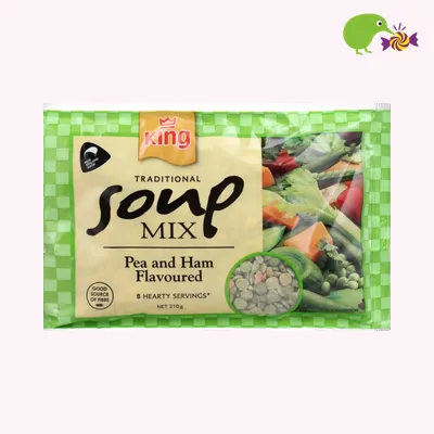 King Pea And Ham Flavoured Traditional Soup Mix
