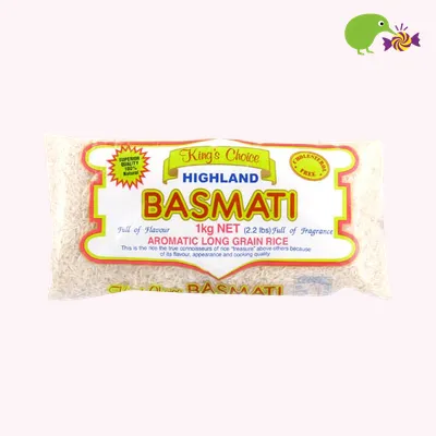 King's Choice Highland Basmati Aromatic Long Grain Rice