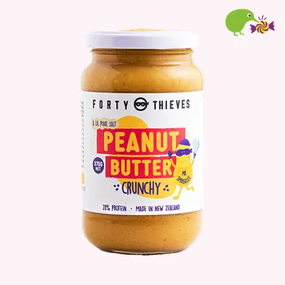 Forty Thieves Crunchy Peanut Butter