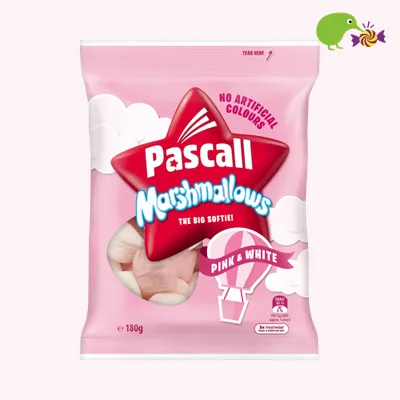 Pascall Pink & White Marshmallows