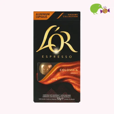 L'OR Colombia Intensity 8 Coffee Capsules