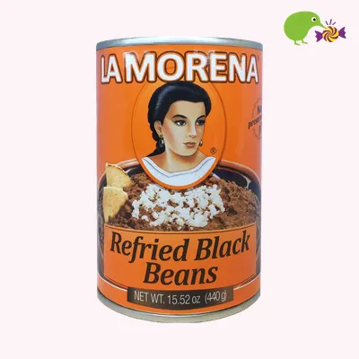 La Morena Black Beans Refried