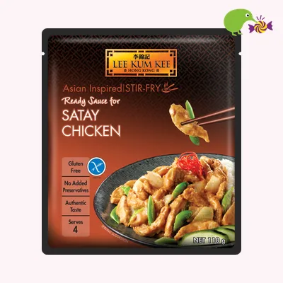 Lee Kum Kee Gluten Free Satay Chicken Ready Sauce