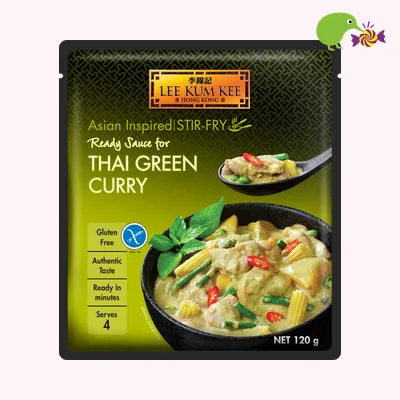 Lee Kum Kee Gluten Free Thai Green Curry Ready Sauce