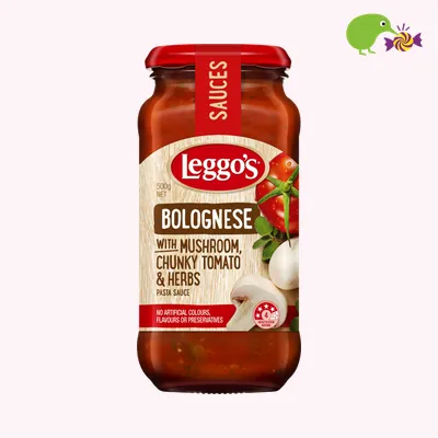 Leggo's Mushroom Chunky Tomato & Herbs Bolognese Sauce