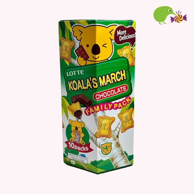 Lotte Koala's March Chocolate Cookies Family Pack