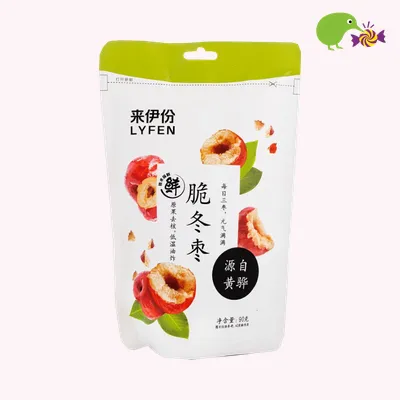 Lyfen Chinese Winter Dried Crispy Dates Pitted