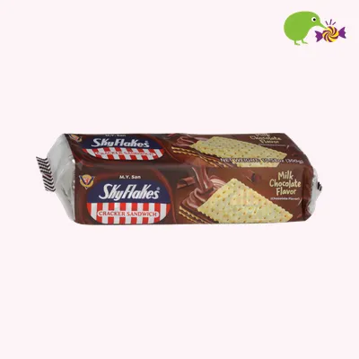 M.Y. San Skyflakes Chocolate Cracker Sandwich