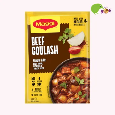 Maggi Beef Goulash Recipe Base Sachet