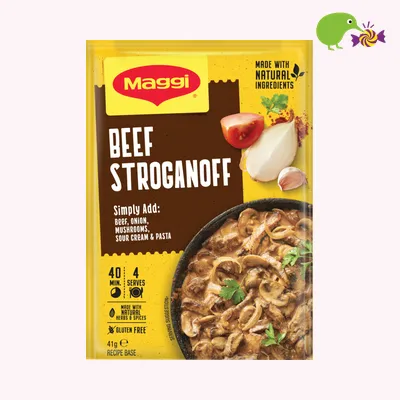 Maggi Beef Stroganoff Recipe Base Sachet
