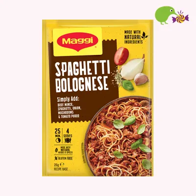 Maggi Spaghetti Bolognese Recipe Base Sachet