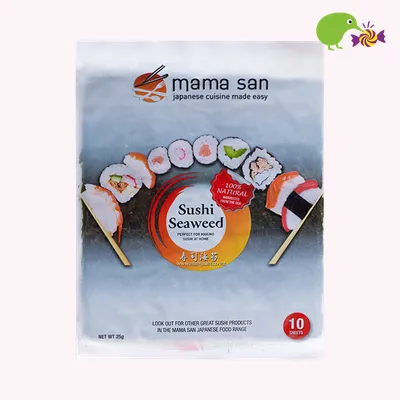 Mama San Sushi Seaweed 10 Sheets