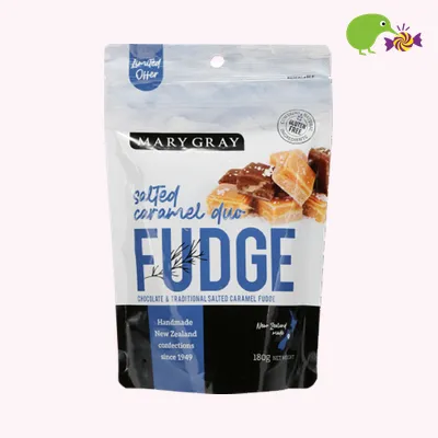 Mary Gray Chocolate & Traditional Salted Caramel Duo Fudge Share Bag