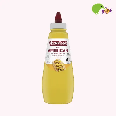 Masterfoods Mild American Mustard Squeezy Bottle