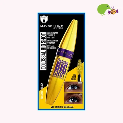 Maybelline New York Colossal Big Shot Volumizing Blackest Black Mascara