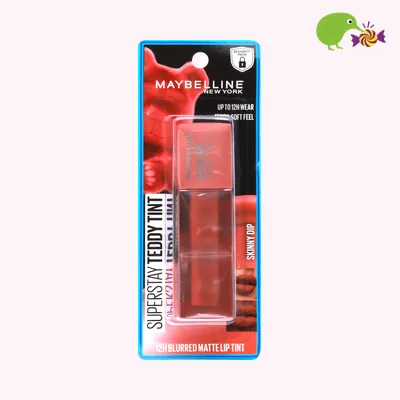 Maybelline New York Superstay Teddy Tint Skinny Dip 12Hr Blurred Matte Lip Tint